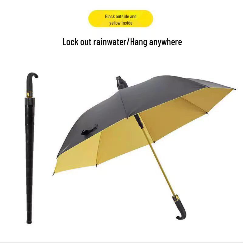 Большой двухцелевой зонт для гольфа со встроенным водонепроницаемым чехлом, красочный дизайн, подходит для любой погоды.