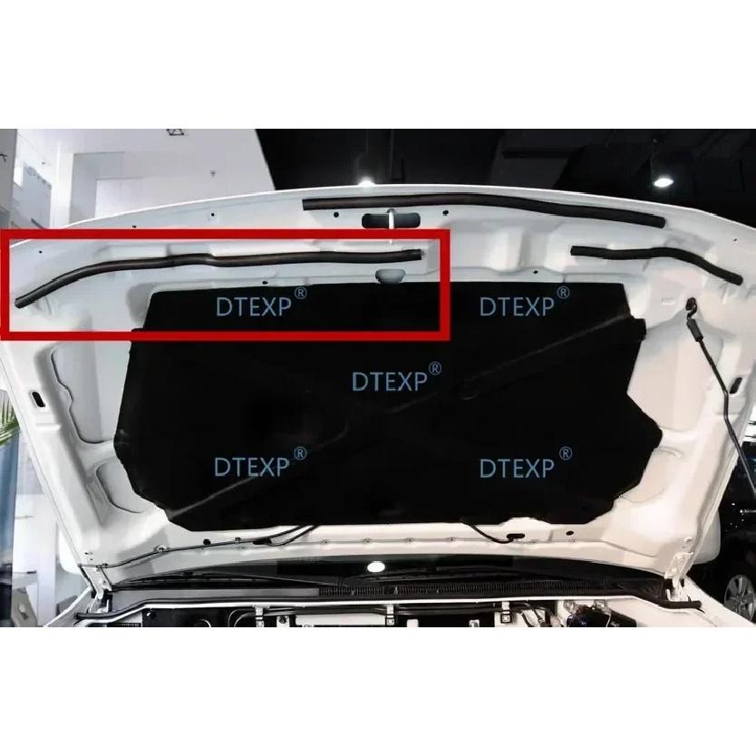 4 шт. Резиновый уплотнитель капота бензиновый для Pajero V73 Уплотнительная резинка капота для Montero Резиновая накладка кузова для Shogun V77 V75 MR437091
