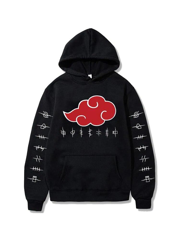 Наруто Акацуки облако унисекс модный пуловер с принтом осень/зима удобная толстовка