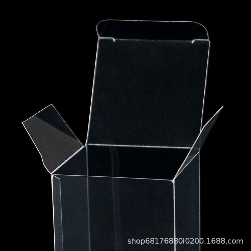 Universal PET/PVC Transparent Folding Storage Box for Daily Necessities with Logo Printing Option