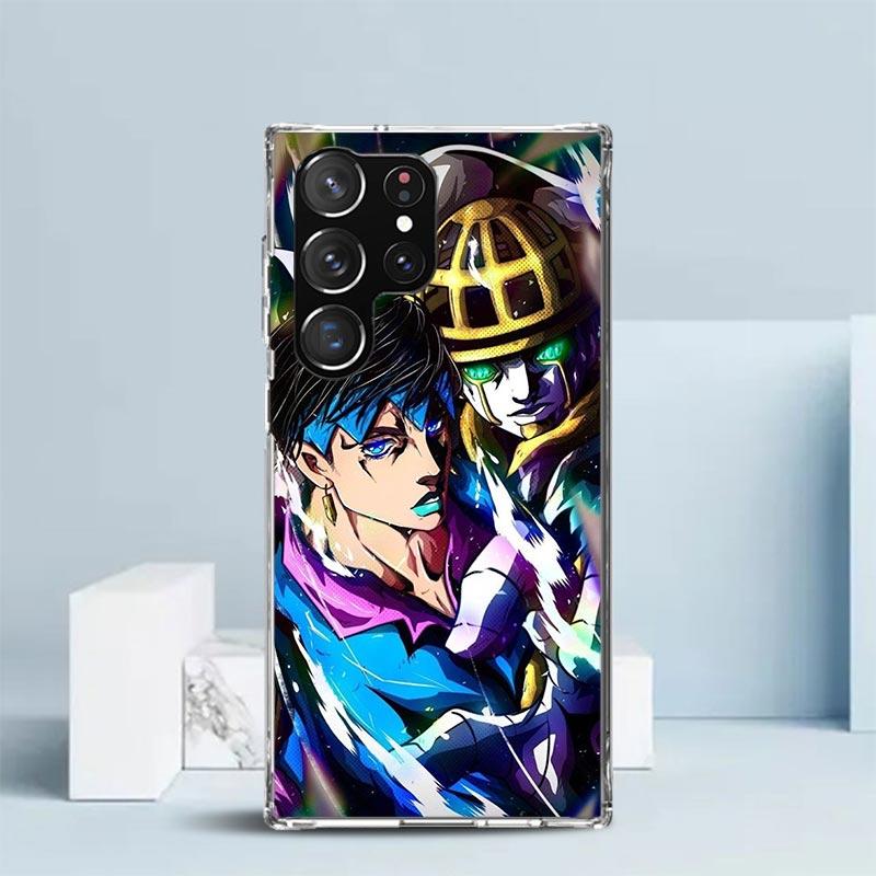 Чехол для телефона JoJo Adventure Рохан Кисибэ для Samsung Galaxy S24 S25 Edge S26 Ultra S22 S23 Plus S21 + S20 FE Мягкая задняя крышка из ТПУ