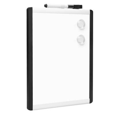 Доска AmazonBasics Whiteboard Magnetic Dry Rase Board с пластиковой/алюминиевой рамой, 21,6 см x 27,9 см, белая