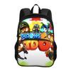 Bloons TD 6-раундовый передний карман рюкзак легкий игровой принт детский сад начальная школа мальчик и девочка большая вместимость новый тренд