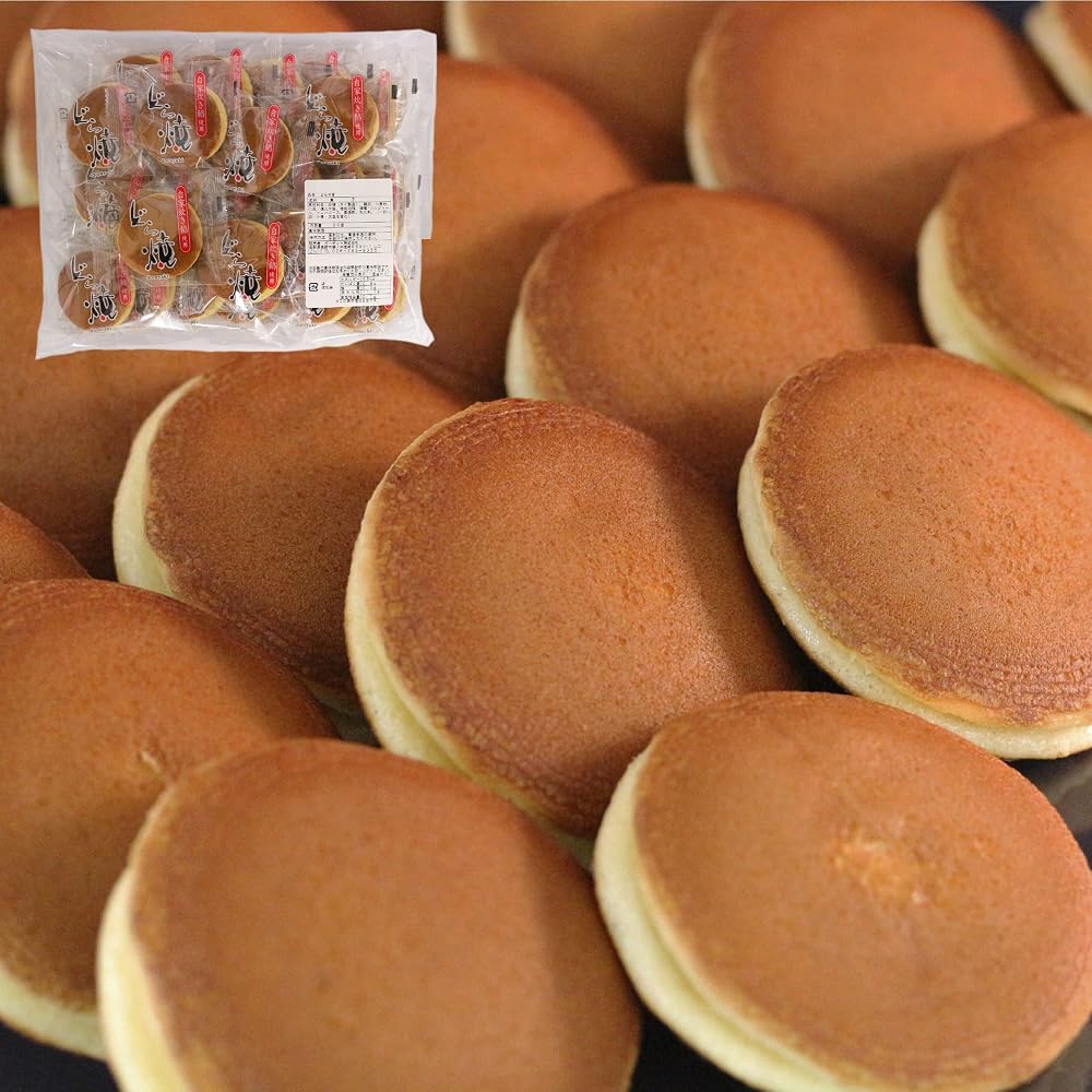 Mini Dorayaki with Homemade Anko 25 pcs Individually Wrapped Japanese Sweets