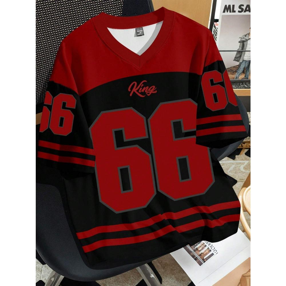 Летняя модная женская одежда № 66 футболка с V-образным вырезом повседневная спортивная футболка с коротким рукавом Harajuku для пар свободная уличная футболка