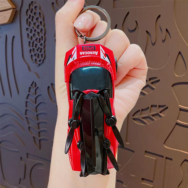 Mini Drone Keychain Creative Cartoon Aircraft Pendant Bag Charm Backpack Hanger Unique Tech Gift for Kids Teens