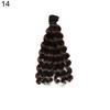 Fashion Mini Ringlet Curly 20cm Hair Tresses Doll Wig Kids Toy Baby Girls Gift