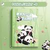 Panda Family Pocket Book A7 Notebook Мини-блокнот Твердый переплет Справочник Студент Чистый черновик Блокнот