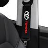 2pcs Car interior stickers Seat Belt Cotton Safety Belt Shoulder Cover  for Toyota Corolla Camry Rav4 Yaris Hilux Prius Auris