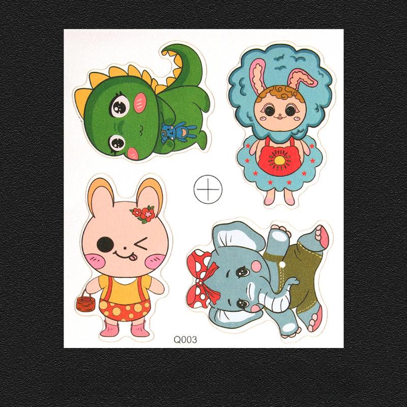 Наклейка-патч для куртки с рисунком из мультфильма, наклейка с узором для украшения дырок в одежде, самоклеящаяся и не оставляющая следов наклейка для ремонта ткани