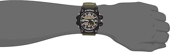 Casio Гарантия на часы MUDMASTER Green Khaki [Обзор 7 лет] G-SHOCK GG-1000-1A3 Мужские