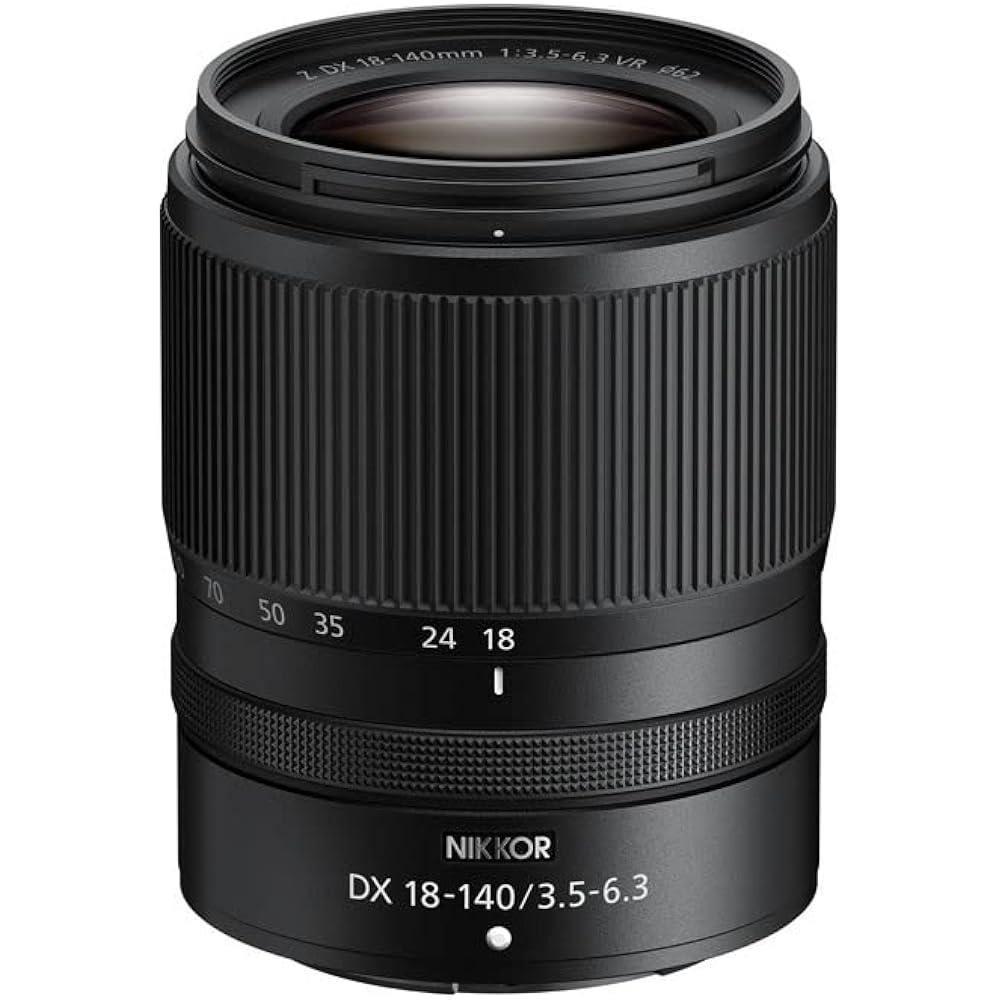 Nikon High Magnification Zoom Lens NIKKOR Z DX 18-140mm f/3.5-6.3 VR Z Mount Nikon NZDX18-140 Black