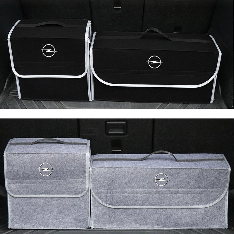 Car Trunk Heavy Duty Organlzer Bag Foldable Compartment For Opel Astra j Insignia Astra g Corsa Zafira b Mokka Vivaro Meriva