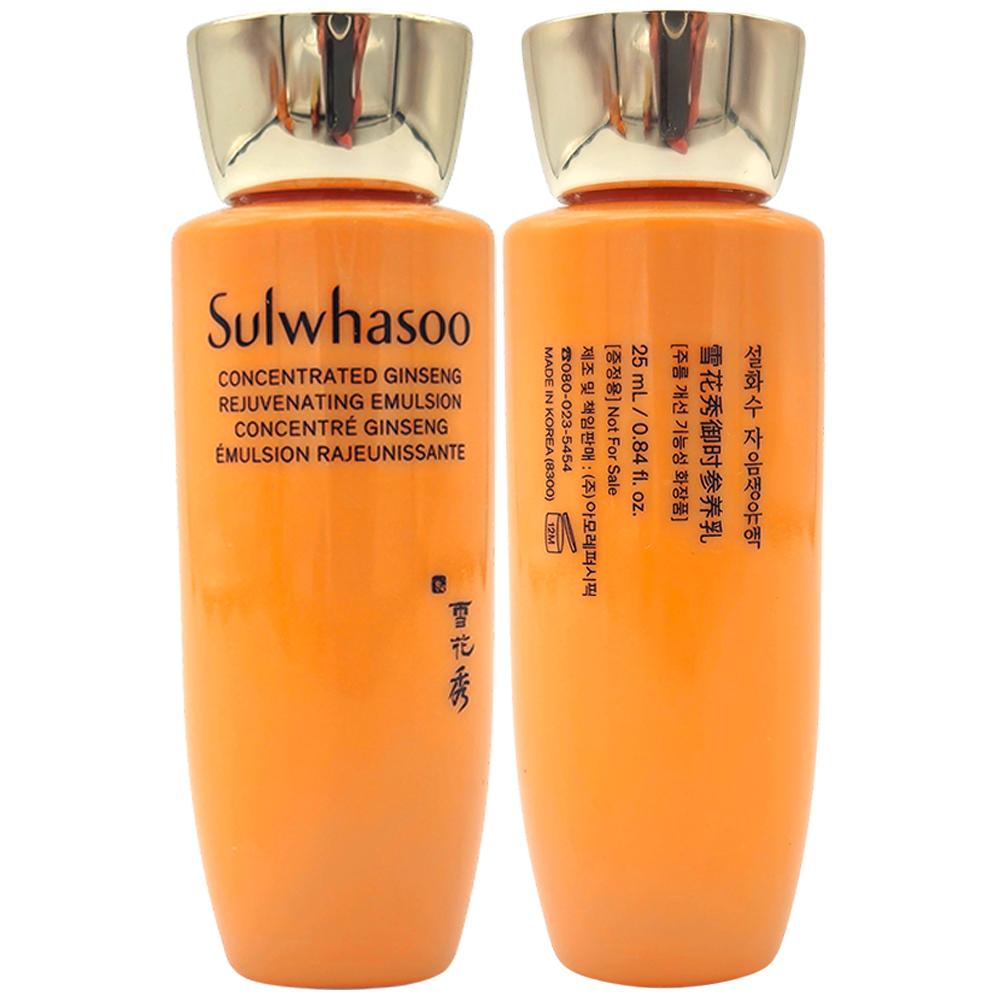 4шт/100мл_[SULWHASOO] Концентрированная омолаживающая эмульсия с женьшенем 25мл (Образец)