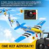 RC Airplane Fixed Wing Airplane with Gyroscope Auto Stable System Remote Controller for Children