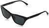 Emporio Armani EA4169F Size 54 Women's Sunglasses, Black,