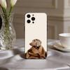 F-Смешной Модный D-Собачий Арт Чехол Для Телефона Для iPhone 17pro,16,15,14,13,12,11 Plus,Pro Max,XS,Мягкий Силиконовый Черный Чехол