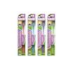 [Value Pack of 4] Life Range Easy-to-Brush Toothbrush LT-41 for Ages 11-14 (Tapered Bristles)
