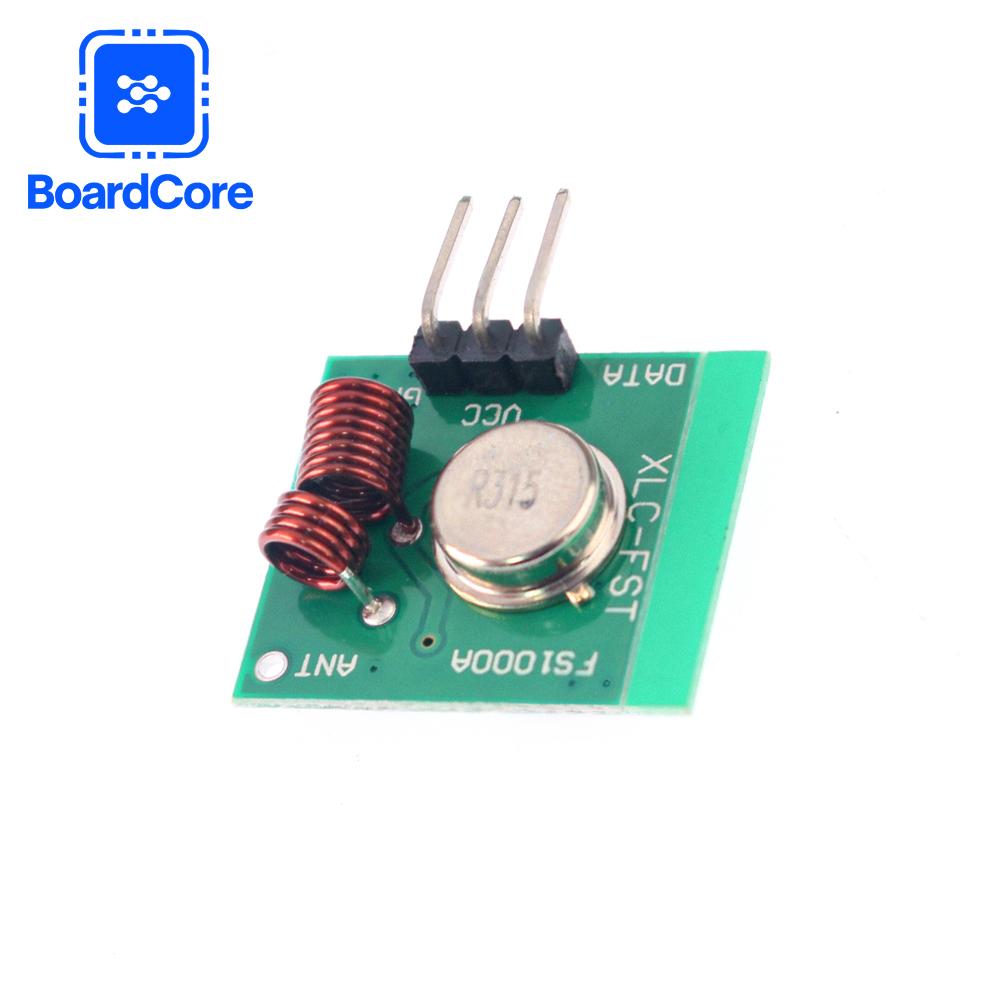 1 пара модулей приемопередатчика суперрегенерации 315 МГц, модуль беспроводного передатчика и приемника 5 В постоянного тока для проектов дистанционного управления DIY
