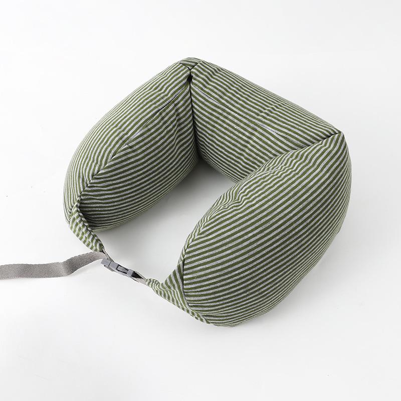 Multifunctional travel pillow U-shaped neck pillow Car plane pillow Unprinted U-shaped pillow