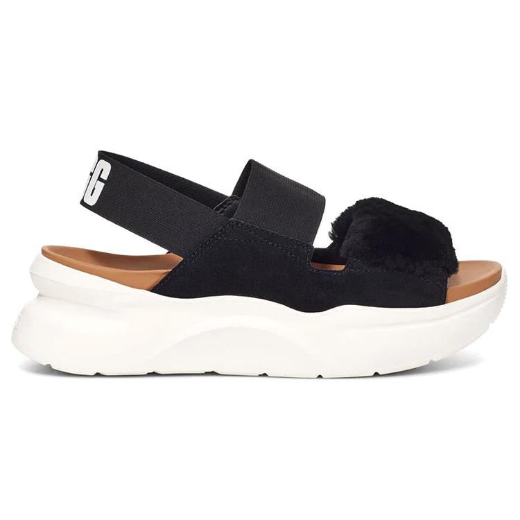 UGG Дышащие сандалии Silverlake II Черные Женские 1119771-BLK