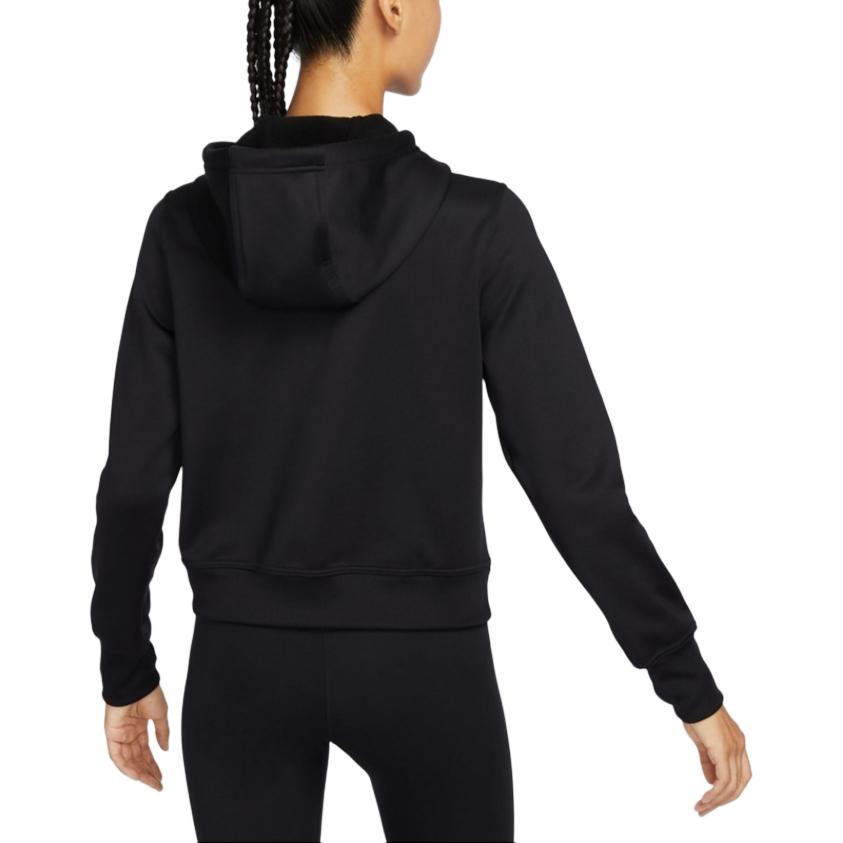 Nike One Tf Po Hoodie Lbr Женская толстовка с капюшоном черная FB5211-010