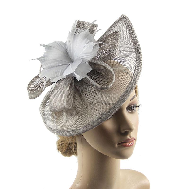 Sinamay Saucer Disc Свадебная повязка на голову Aliceband Ladies Day Races Ascot