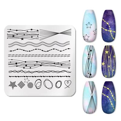 PICT YOU 6*6 см Пластины для штамповки ногтей с животными, нержавеющая сталь, пластина для дизайна ногтей, шаблон штампа, трафаретные инструменты