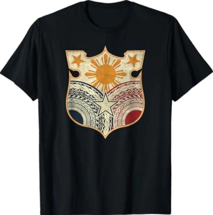 Vintage Filipino Flag Shirt - Filipino Heritage t Shirt T-Shirt
