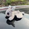Magnetic Plushy Car Roof Ornament Movable Wings