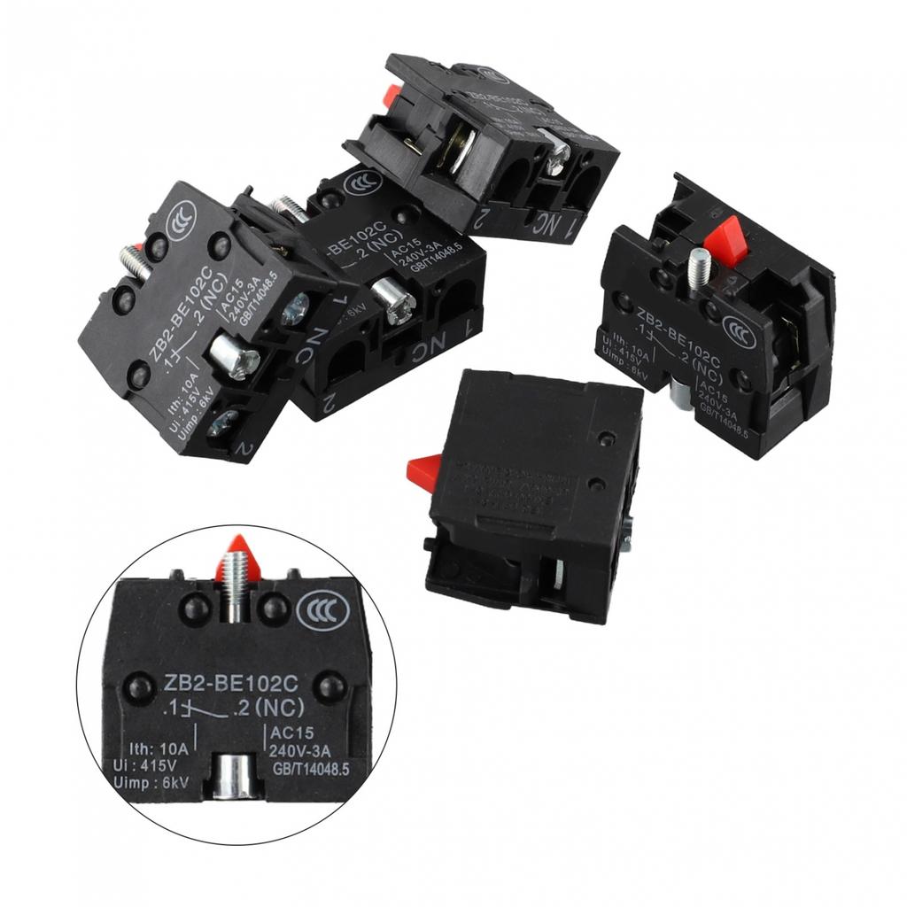 Workshop Joystick Switch Push Botton Switch Black NO