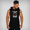 Muscleguys Новая спортивная одежда, бодибилдинг, стрингер, майка с капюшоном, мужская хлопковая рубашка без рукавов с мышцами, мужская спортивная майка с капюшоном для фитнеса