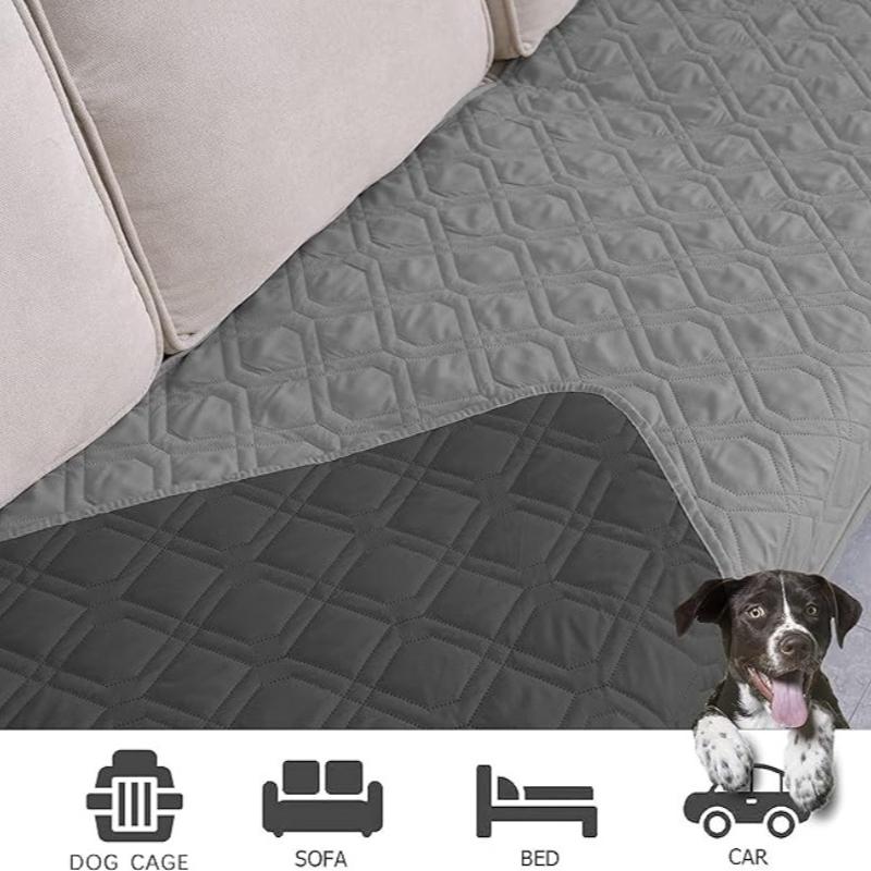 All-Season Universal Non-Slip Pet Pad, 100% Waterproof Impermeable, Dog Bed Mat & Sofa Cover Protector