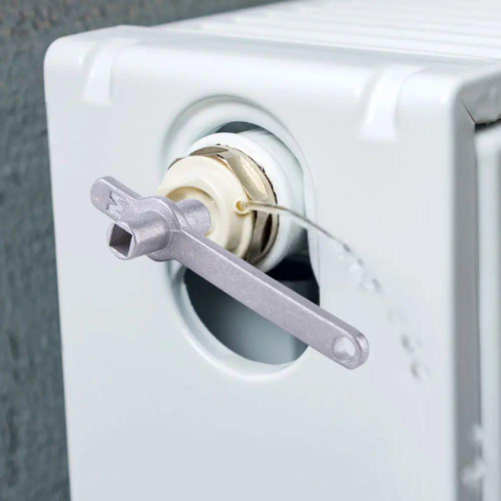 Ключ для стравливания воздуха из радиатора из нержавеющей стали, отверстие 5 мм, ключ для вентиляции радиатора, ключ для радиатора, сантехнический ремонт