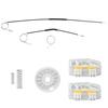 Front Right Window Repair Kit for Volkswagen Sharan