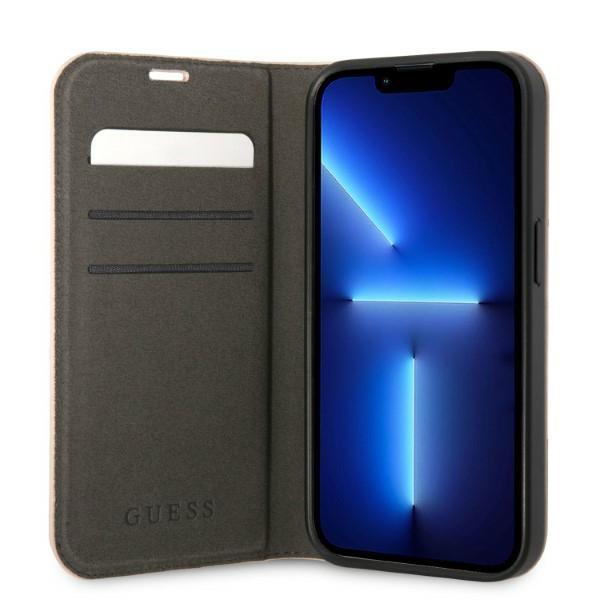 Guess Gubkp14Shg4Shp Iphone 14 / 15 / 136.1 Różowy/Pink Book 4G Vintage Gold Logo