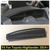 Аксессуары Салон Для Toyota Highlander 2014 - Склад Двигателя Кондиционер AC Впускное Отверстие Защитная Крышка Комплект Отделки