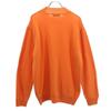 Mars Nnit wear Свитер с длинным рукавом из британской шерсти XL Оранжевый трикотаж Мужской Б/у