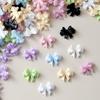 20/50Pcs Mixed Resin Double Layer Bowknot Nail Art Charms 3D Colorful Bow Nail Art Decorations Diy Manicure Parts Salon Supply