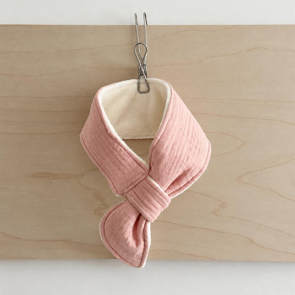 Anti-Cold Pull-up Neck Warmer Cotton Kids Neck Wrap Cute Winter Kids Scarf for Baby Boys Girls