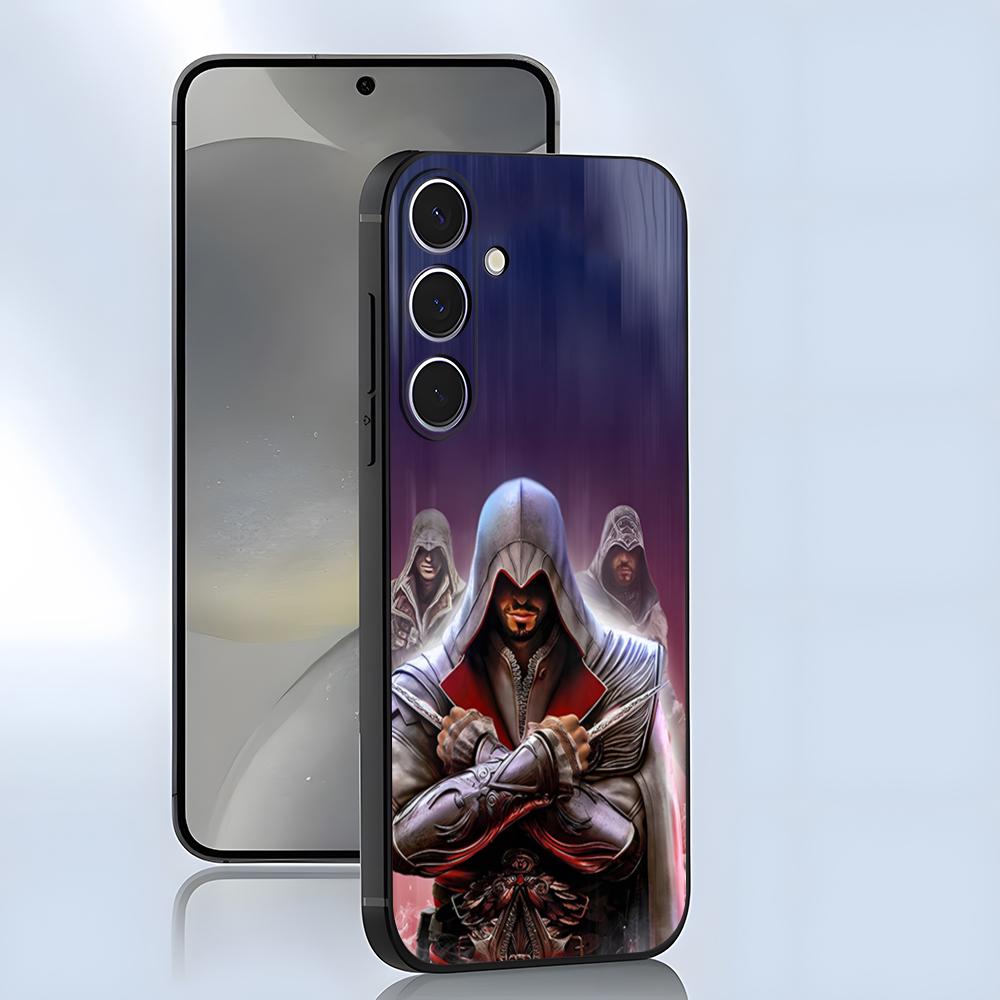 Чехол для телефона Game A-Assassin's Creed для Samsung A25 A13 A33 5G A54 A36 A35 A56 A52 A14 Ударопрочный Мягкий чехол