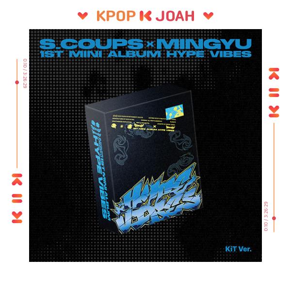 (KiT Ver.) S.COUPS X MINGYU of SEVENTEEN (SVT) [HYPE VIBES] 1st Mini Album