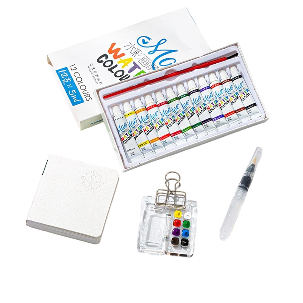 Portable Painting, Sketching, Travel Painting, Watercolor Paint Set 5ml