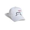 Hat Female Couple Bear Embroidered Alphabet Baseball Cap Beige Cap Female Autumn Casual Shade Sun Protection
