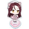 Сезонные растения Love Live! Солнечный свет!! Акриловая подставка Puchi Choco Рико Сакураути Животный костюм 90 мм x 90 мм Акрил