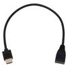 AINEX Slim Soft High Speed HDMI Extension Cable & 0.3m AMC-HDES03V20