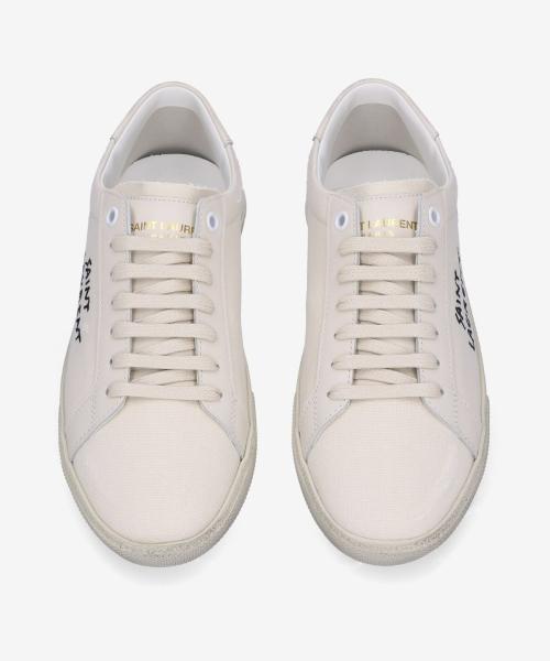 Saint Laurent Низкие кроссовки SL06 - Кремовый 610648GUP109113SS25