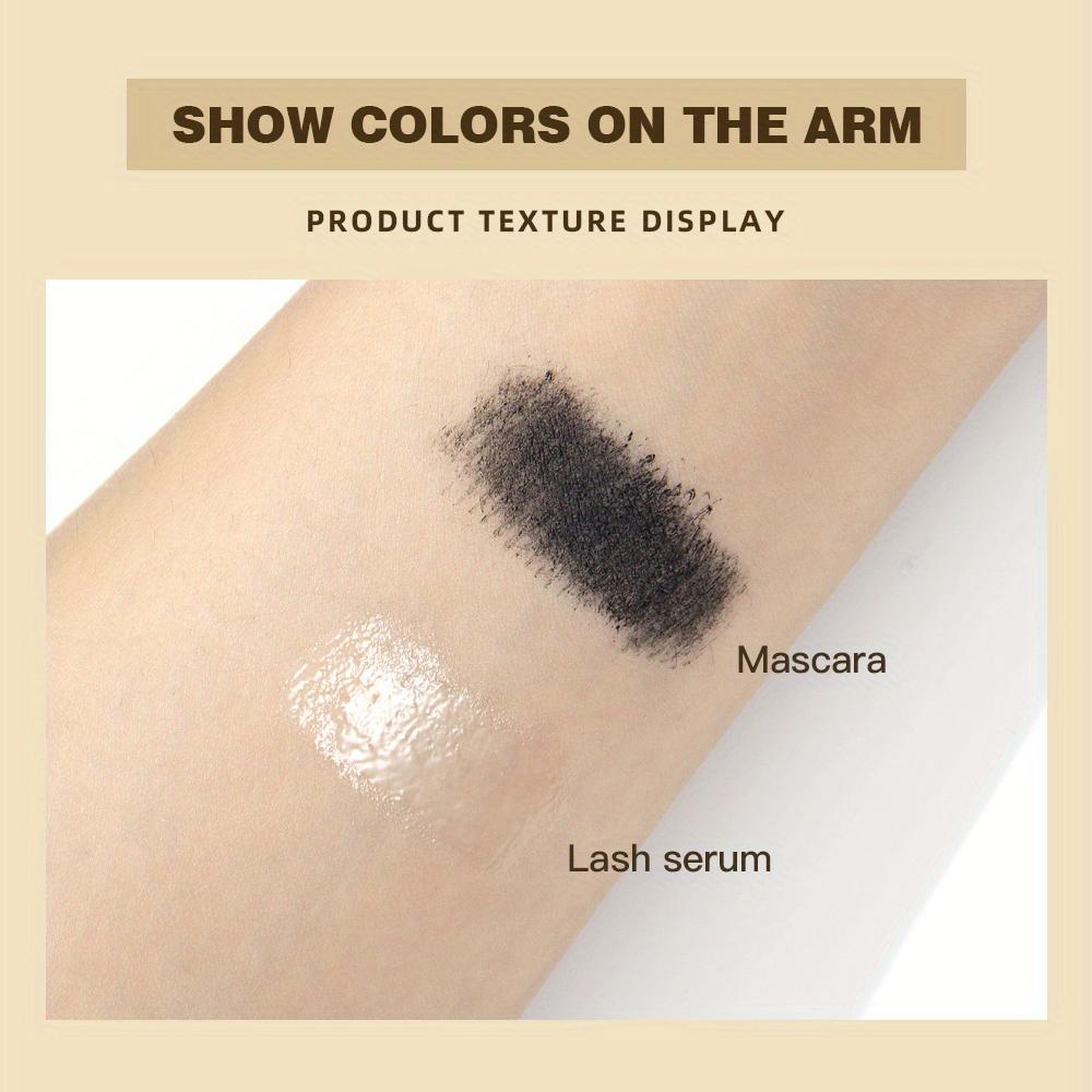 Набор туши для ресниц + кондиционера для ресниц, удлиняющая, утолщающая, подкручивающая и разделяющая черная тушь для ресниц без размазывания