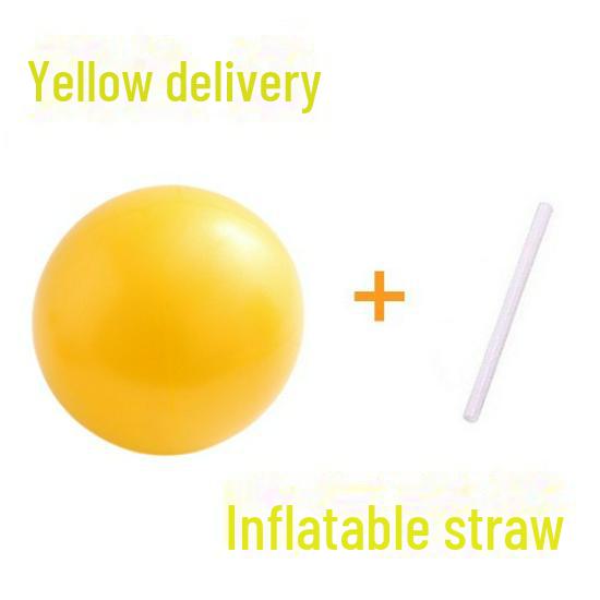 25cm Frosted PVC Explosion-Proof Pilates/Yoga Ball - Mini Wheat Tube for Gymnastics, Balance & Fitness