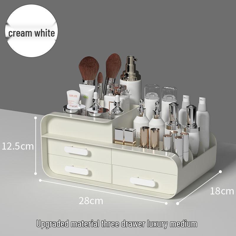 Desktop Cosmetic & Skincare Organizer with Drawers